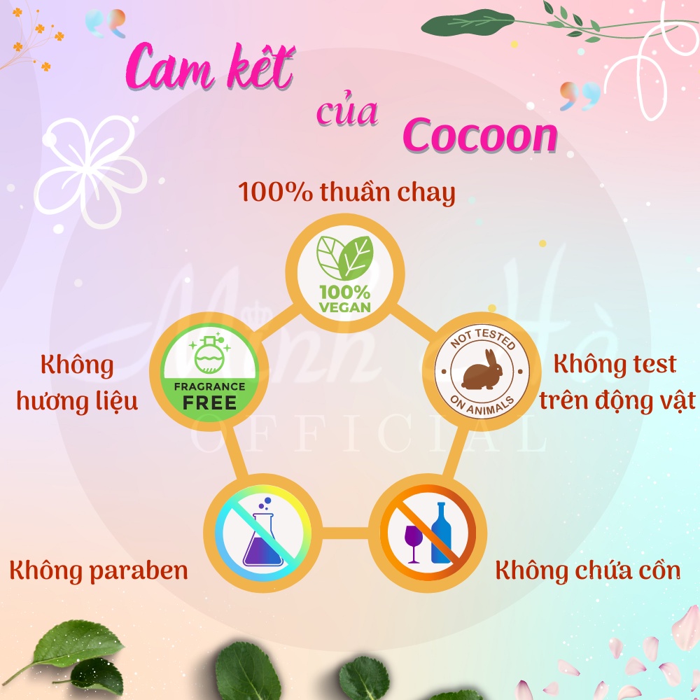 Toner Cocoon từ nước nghệ Hung Yen Turmeric 140ml làm sáng da và cấp ẩm