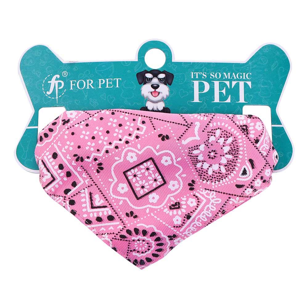 1 Khăn Choàng Cổ Dắt Chó Đi Dạo Màu Sắc Tươi Sáng Có Thể Điều Chỉnh Kích Cỡ