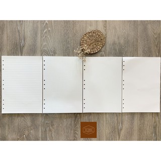 Giấy ruột refill size B5 (9 lỗ) 40 tờ