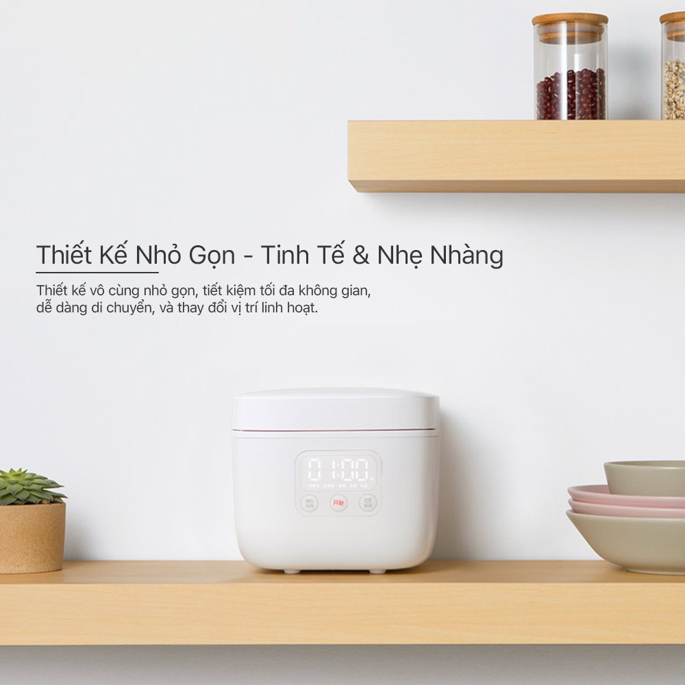 Nồi cơm điện thông minh Xiaomi mijia C1 3L/1.6L Nhiều chế độ nấu / Sử dụng từ 2-4 người