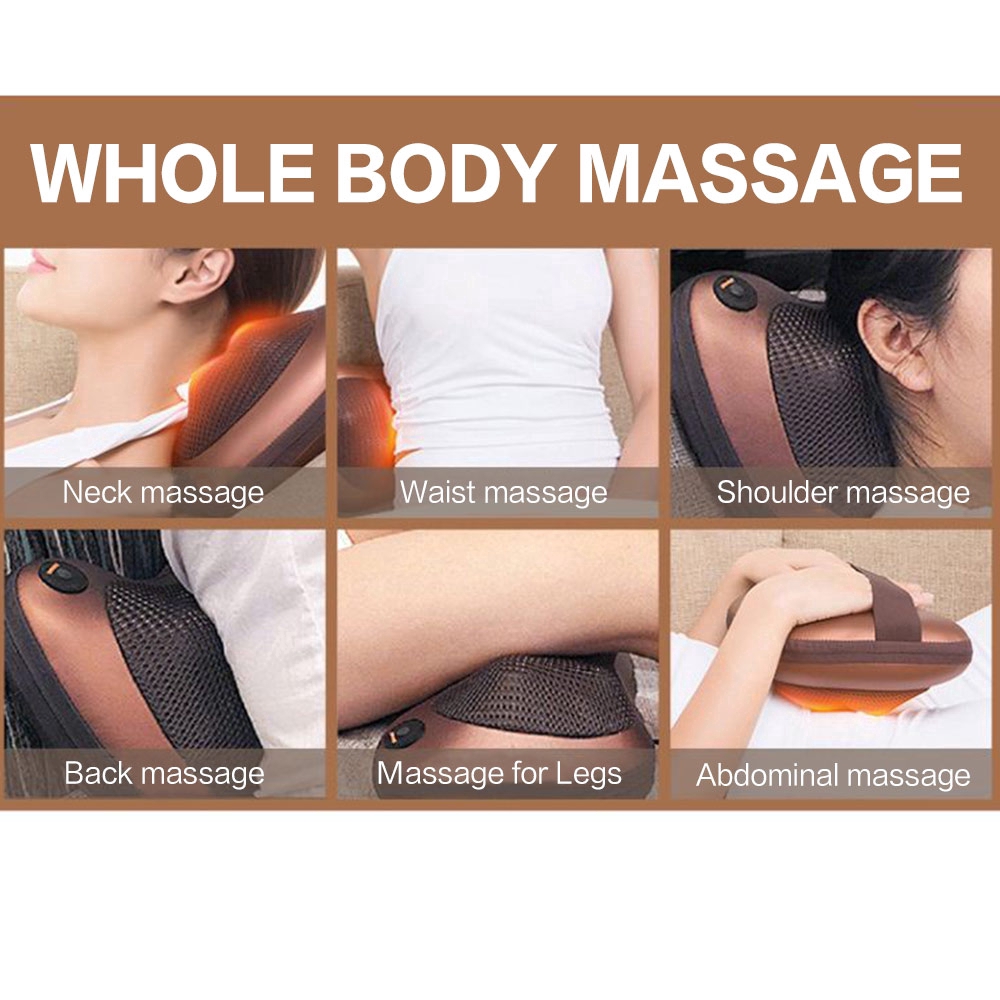 Gối massage Suolaer điện từ thoải mái chất lượng cao