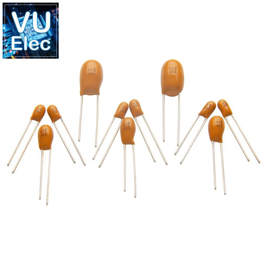 Tụ Tantalum 104, 22P (Tụ Sứ Vàng) (1 Túi 10 Con) | BigBuy360 - bigbuy360.vn