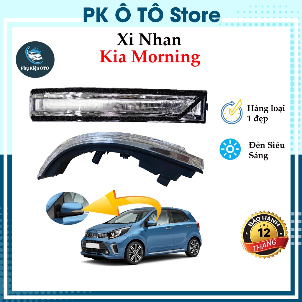 Xi Nhan Gương Kia Morning 2012-2020, Đèn Xi Nhan Chiếu Hậu Led Nhỏ - Bản Đẹp - Uy Tín - Chất Lượng [BH 12 Tháng]