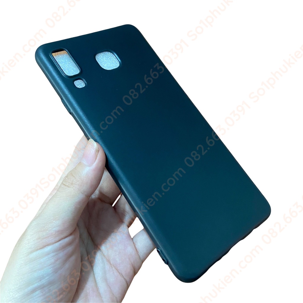 Ốp lưng Samsung A8 Star A9 Star dẻo đen trơn bền đẹp