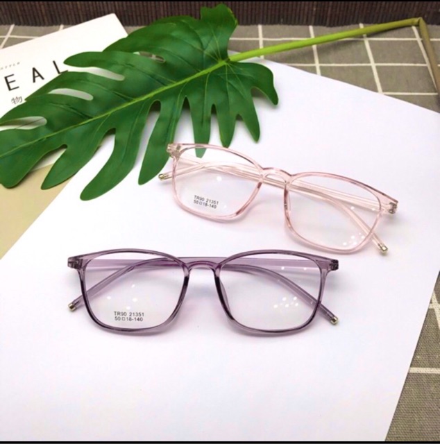 Gọng kính dẻo cận 0 đến 6 độ hot nhất 2018 vuông bầu fullbox | BigBuy360 - bigbuy360.vn