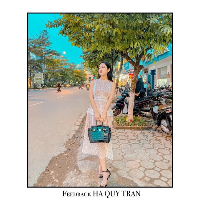 Váy ren thiết kế