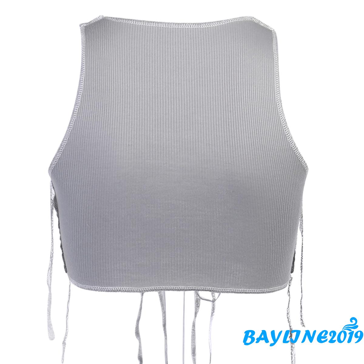 Áo Lửng Không Tay Gợi Cảm Thời Trang Cho Nữ | BigBuy360 - bigbuy360.vn