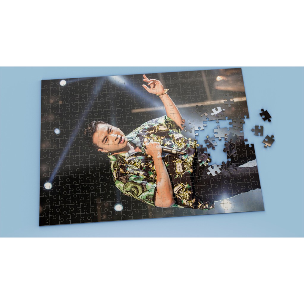 Tranh ghép hình Ca sĩ nhiều kích thước -Tranh ghép hình Karik - Karik16 - Nhận in hình tranh ghép th