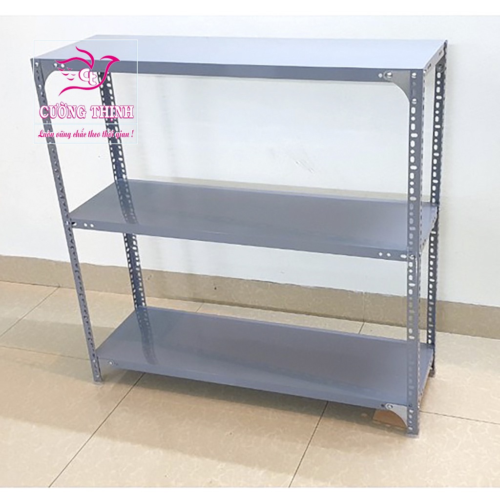 Kệ sắt Mini 3 Tầng,Cao 1m x Dài 1m x Rộng 30cm, Kệ sắt đa năng