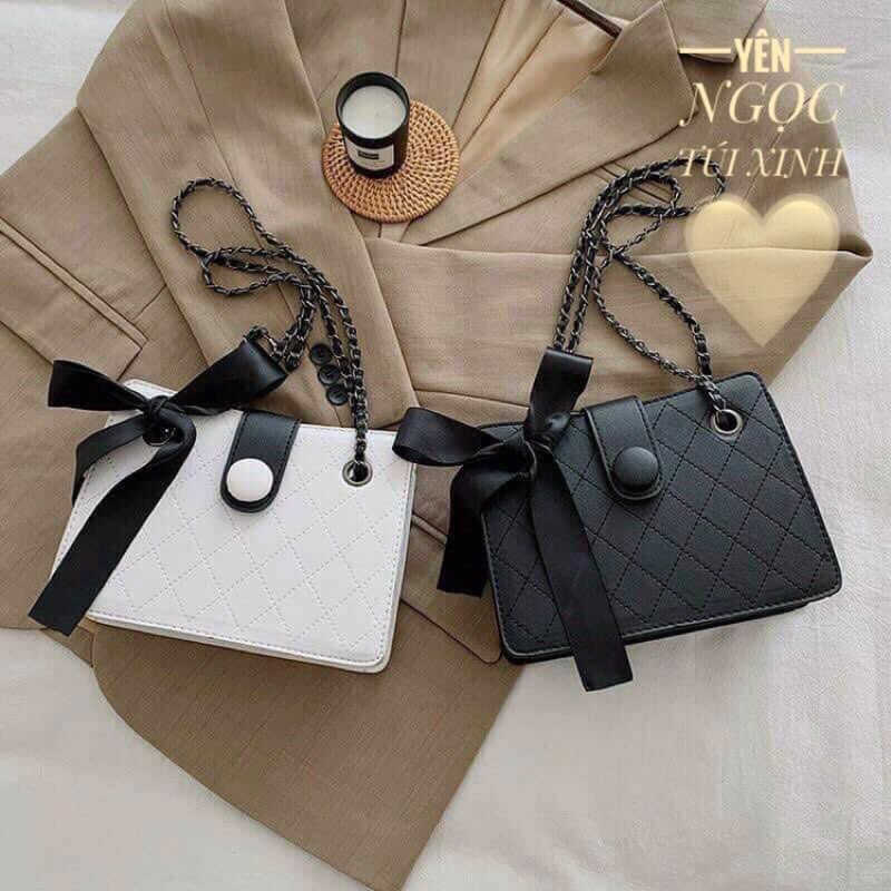 _Túi xách nữ [Túi công sở ,đi chơi,đeo vai,đeo chéo màu đen,trắng quảng châu cao cấp❤️]