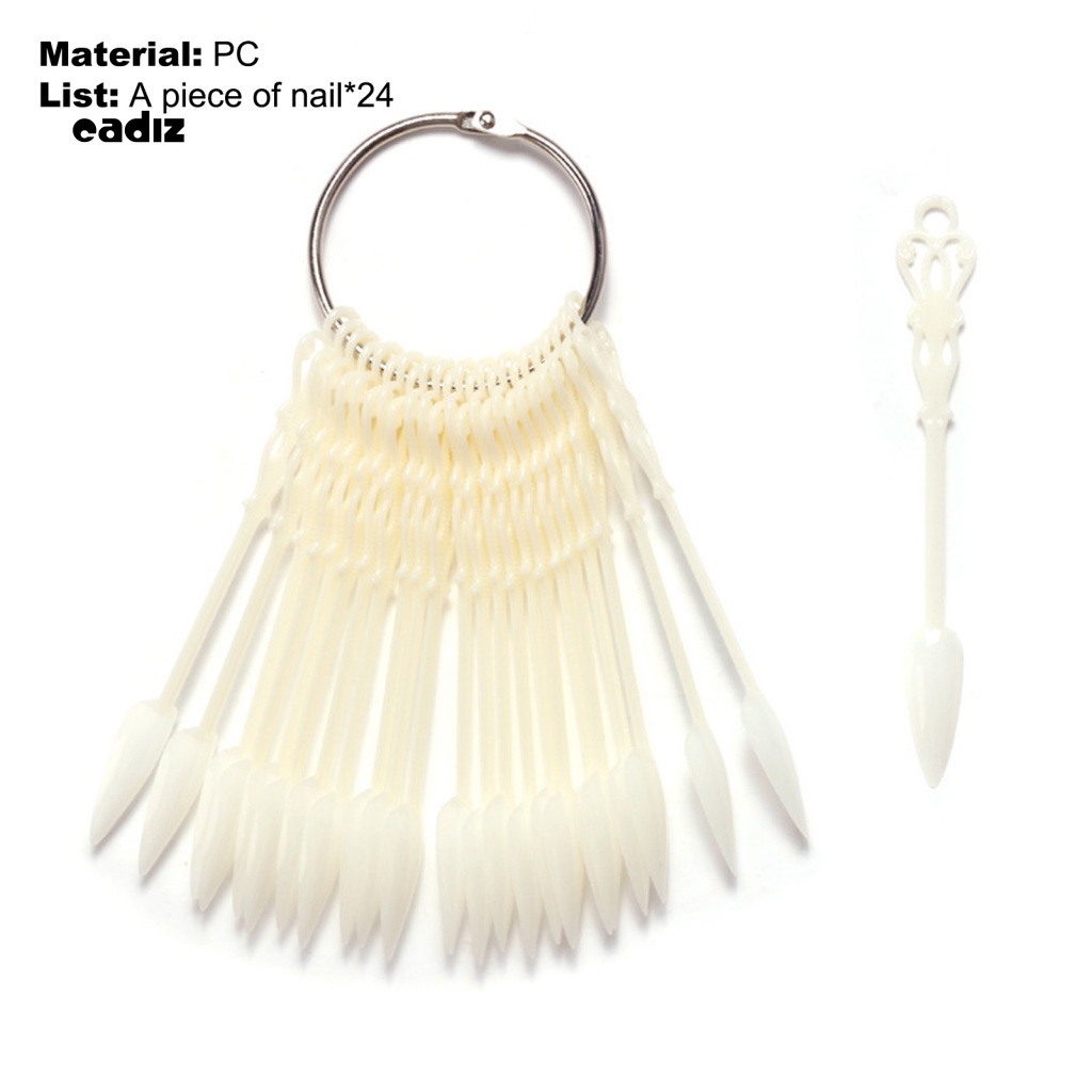 Đầu Móng Tay Giả Hình Quạt Dùng Luyện Tập Trang Trí Móng