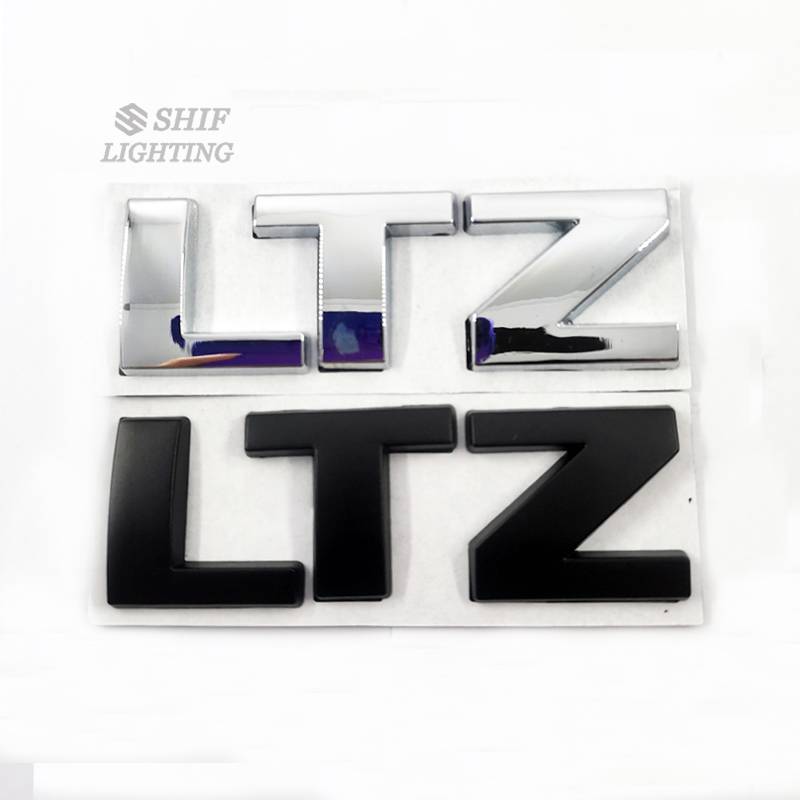 Miếng dán kim loại trang trí xe hơi thiết kế chữ LTZ cho Chevrolet