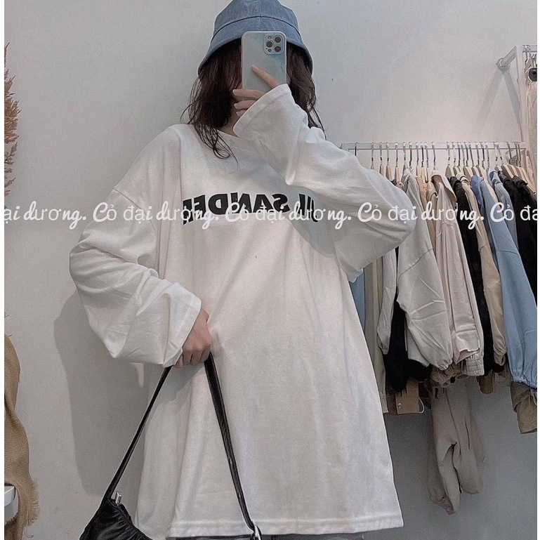 Áo phông thu đông tay dài ống xuông chữ JIL SANDER -Mã 3158 ( kèm ảnh thật ) | BigBuy360 - bigbuy360.vn