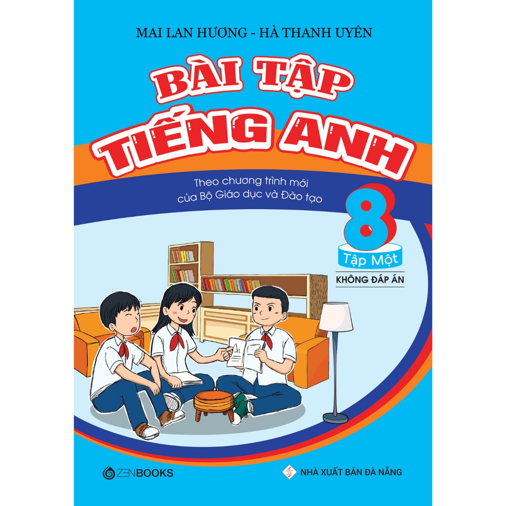 Sách - Bài Tập Tiếng Anh 8 Tập 1 (Không Đáp Án - CT Mới của Bộ GD&ĐT) Mai Lan Hương