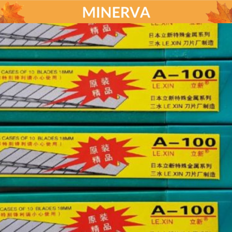 [THỦ CÔNG] 10 Lưỡi dao rọc giấy loại lớn 18mm