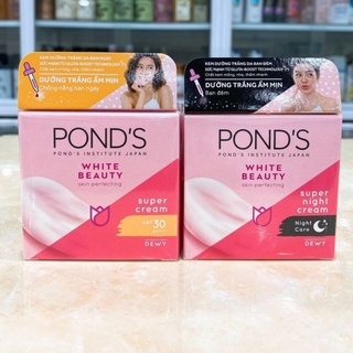 X.Ả XẢ (DATE 2023/2024 ) Kem dưỡng da trắng mịn không tì vết Pond's White Beauty ngày/đêm 50g