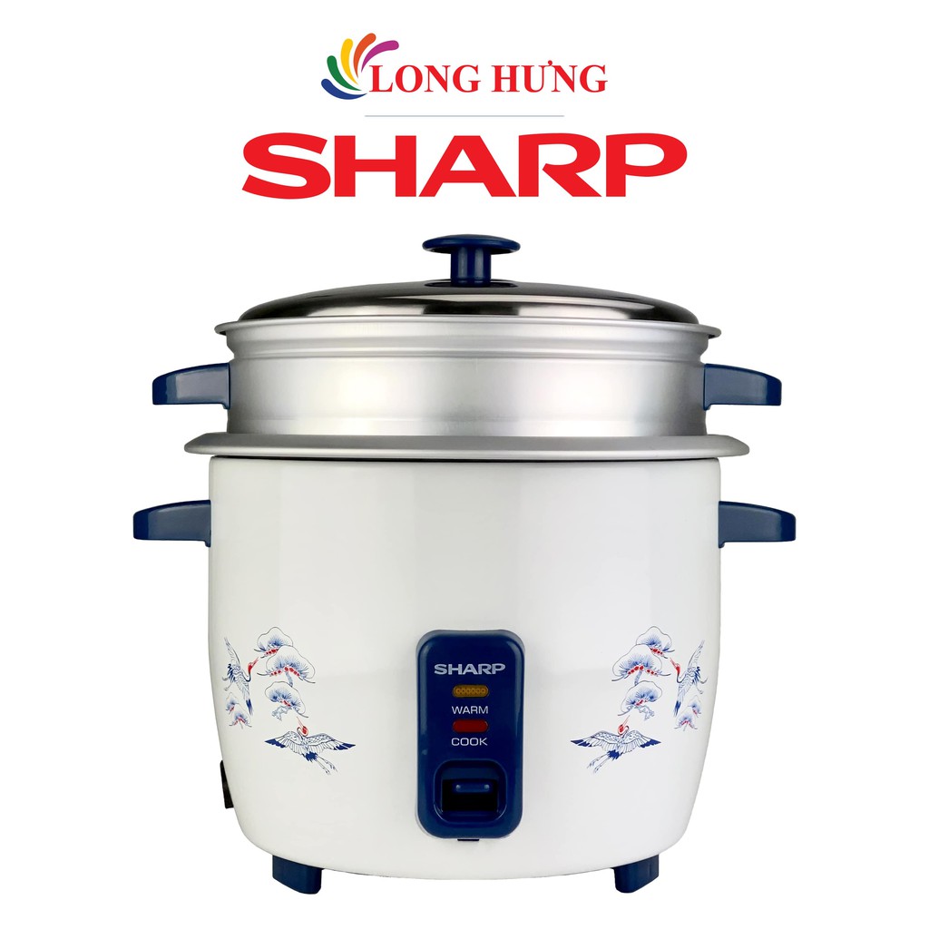 Nồi cơm điện nắp rời Sharp 2.2 lít KSH-D22SV - Hàng chính hãng