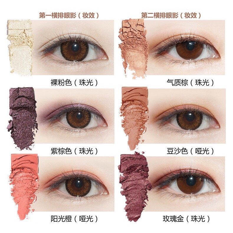 Phấn mắt 12 màu Novo Fashion eye shadow