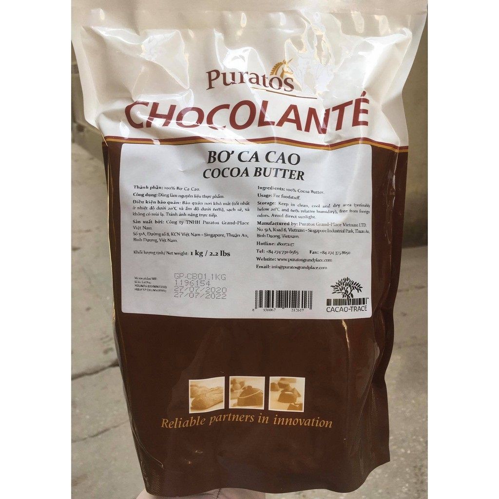 Bơ Cacao 1Kg