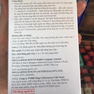 Vitamin Nno vite, serum trắng da