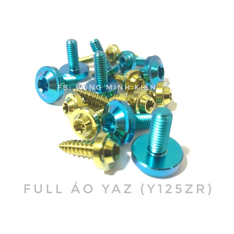 Ốc gr5 full 17 con ốc dàn áo YAZ ( Y125ZR )