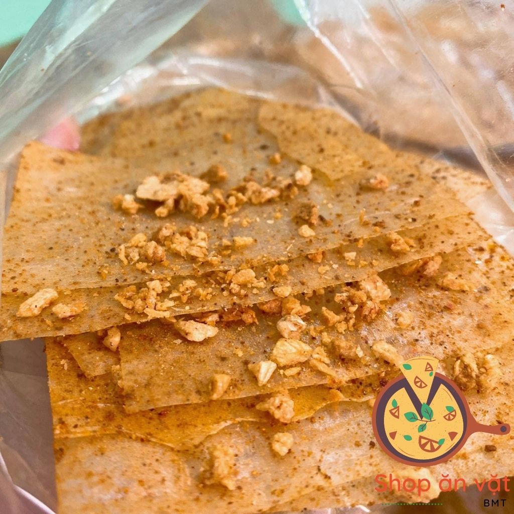 Bánh tráng xì ke muối nhuyễn Bon Bon bánh tráng nghệ sĩ trộn sate muối hành phi Tây Ninh - 14020158