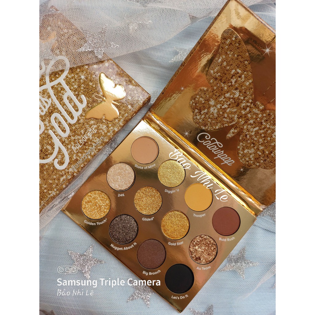 Bảng phấn mắt Colourpop × Butterfly