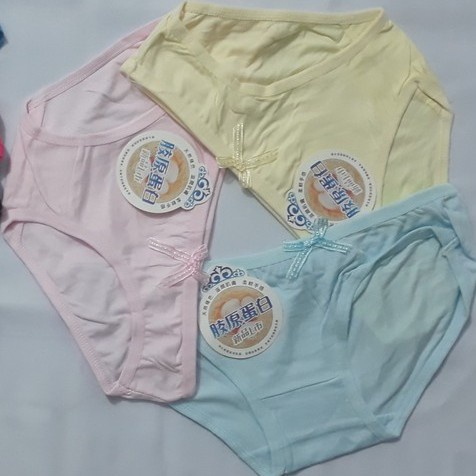 Combo 10 quần lót, quần chíp Nữ cotton form nhỏ dưới 42kg dành cho các bé gái cạp vừa mềm mịn co dãn 4 chiều siêu êm.