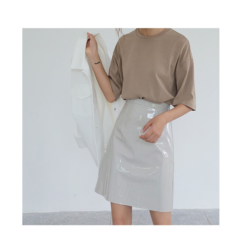 Chân Váy Da Ulzzang Chân Váy Ngắn Chữ A Thời Trang Kiểu Dáng Hàn Quốc - 83QS5006 | BigBuy360 - bigbuy360.vn