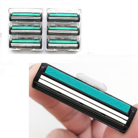 Combo Dao Cạo Râu Và Lưỡi Kép Giá Rẻ Cho Nam Giới  Tặng 1 tuýt kem tạo bọt