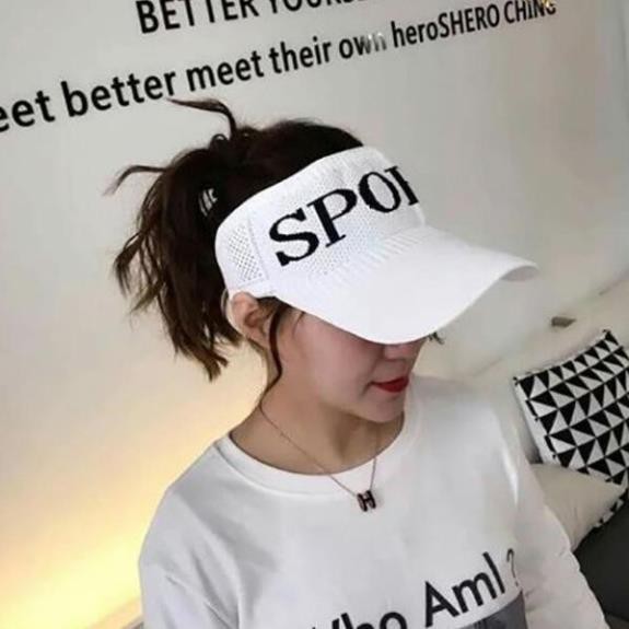 Mũ Nón Lưỡi Trai Kiểu Dáng Tennis Đội Nửa Đầu Sport Hot 2021