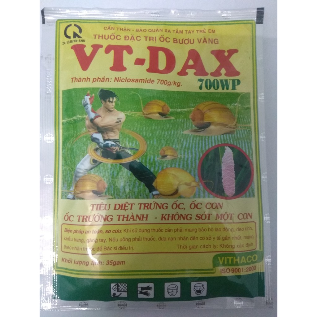 VT-DAX 700WP trị ốc bươu vàng - gói 35 gram