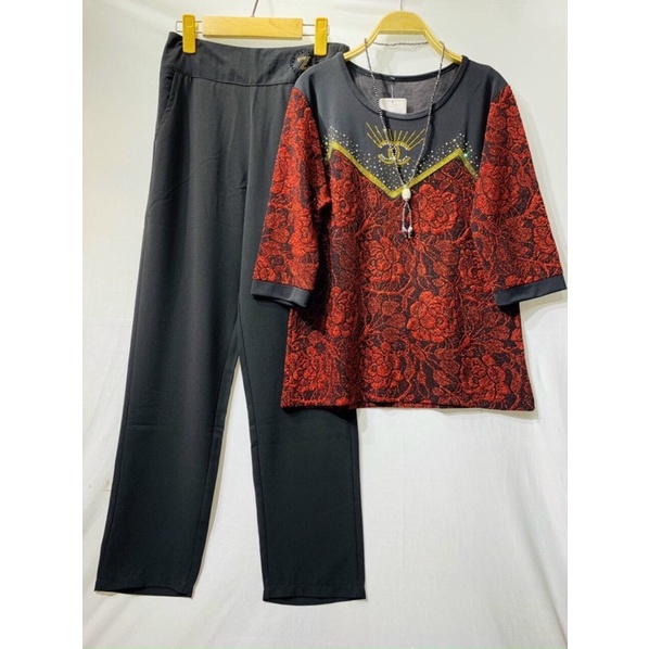 ÁO THUN TRUNG NIÊN PHỐI KIM SA CAO CẤP