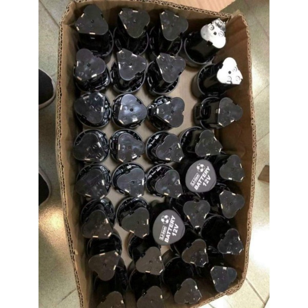 Pin máy khoan, Pin li-on 12v 1500mAh - Khoan pin.  bắt vít pin, pin 12v.