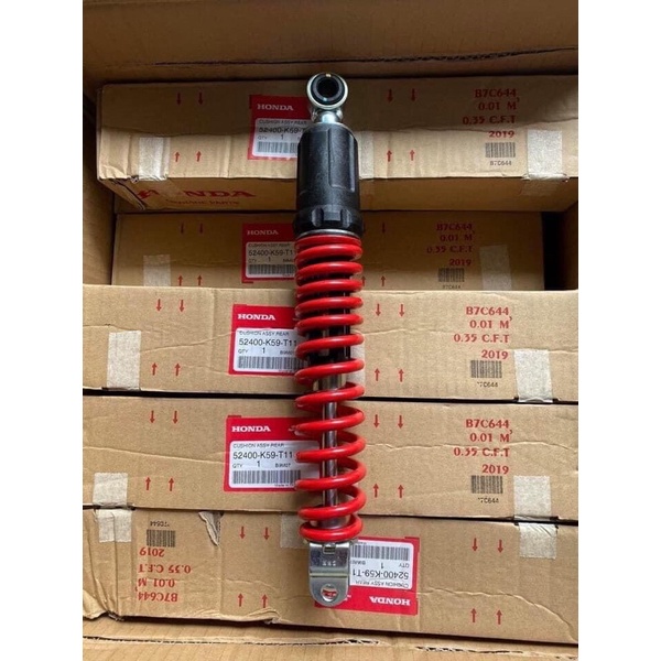 Phuộc sau đỏ Click 125-150 2018 nhập khẩu chính hãng HONDA