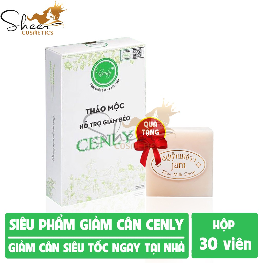 Giảm Cân 𝐂𝐄𝐍𝐋𝐘 Hộp 30 Viên - TẶNG 15 VIÊN