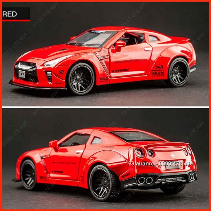 XE MÔ HÌNH SẮT TỈ LỆ 1:32 - NISSAN GTR LIBERTI WALK - 9830