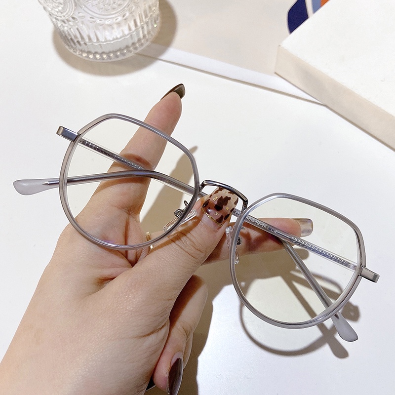 Mới Mắt Kính Gọng Tròn Trong Suốt Thời Trang Cho Nam Nữjz2179 | BigBuy360 - bigbuy360.vn