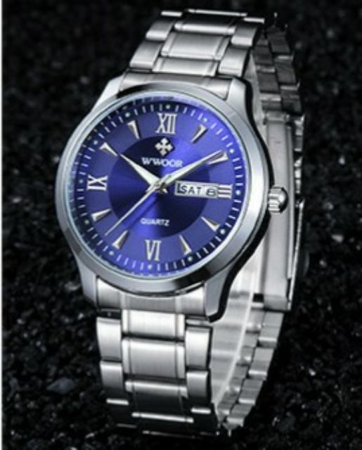 (Thanh lý 239k --&gt; 199k) Đồng Hồ Nam WWOOR 8821 Dây Inox Đặc Fullbox Chính Hãng