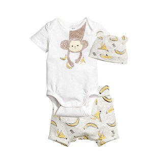 Set body monkey bé trai h&m