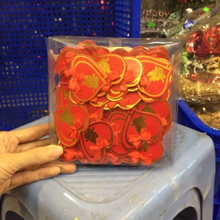 Tim đôi nơ dán áo( hộp khoảng90-95cái) có keo