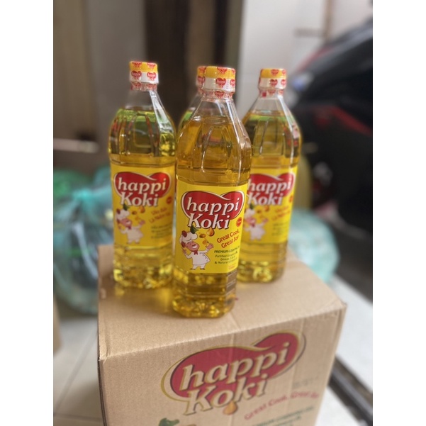 Dầu ăn HAPPI KOKI - 1 Lít