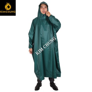 Áo mưa không xẻ tà vải dù cao cấp, siêu bền (Size TO 3XL) (Được chọn màu)