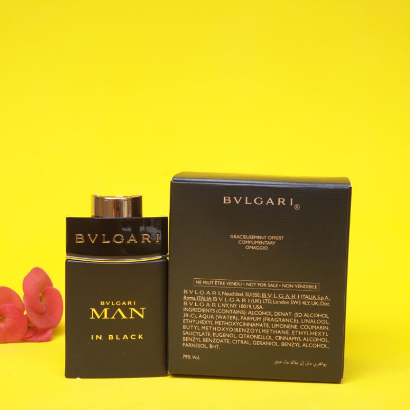 [Dạng Xịt] Nước Hoa Nam Bvlgari Man In Black EDP 15ml