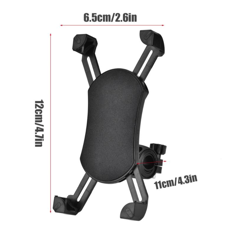 Giá Đỡ ĐiệN ThoạI GPS 3.5-6.5 Inch GắN Tay CầM Xe MáY