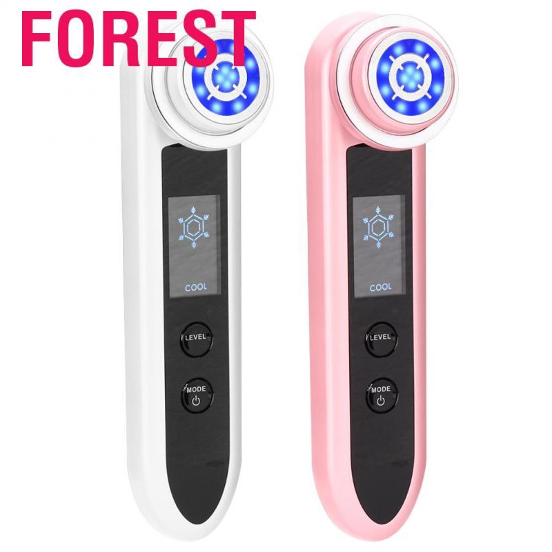 Forest 7 In 1 RF EMS Radio Frequency Skin Rejuvenation Face Lifting Beauty Device US Plug 100-240V