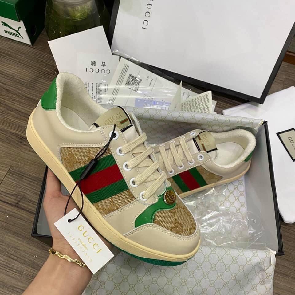 Giày Thể Thao Nam Nữ Gucci Sơn Tùng Hải Tú G02 [HÀNG CAO CẤP] | BigBuy360 - bigbuy360.vn