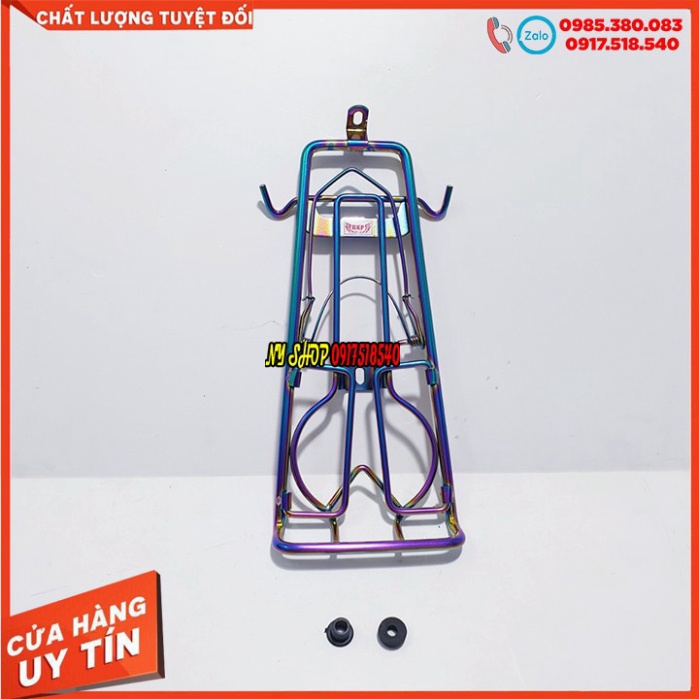 BAGA EX 135 INOX MÀU TITAN LOẠI 10 LY CHẮC CHẮN Ảnh thật Sp