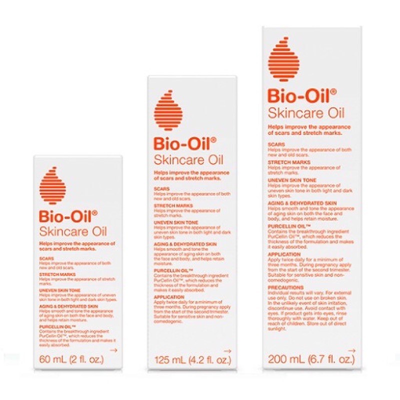 [ Kèm Quà Tặng ] Dầu Dưỡng Giúp Mờ Sẹo &amp; Giảm Rạn Da Bio Oil 60ml ,125ml, 200ml