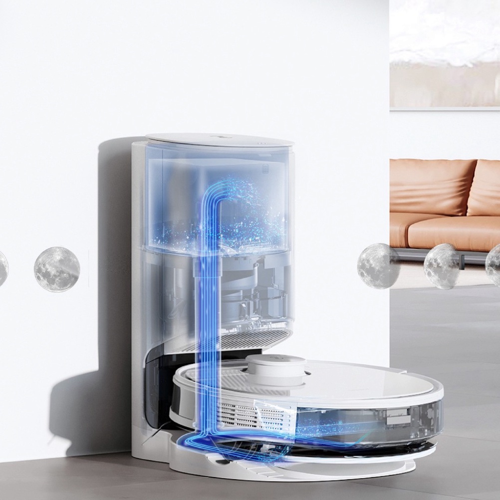 Robot Hút Bụi Lau Nhà Ecovacs Deebot OZMO N8 Pro Plus - Lực hút MAX  2600 Pa - Bản Quốc Tế - Bảo Hành 24 Tháng